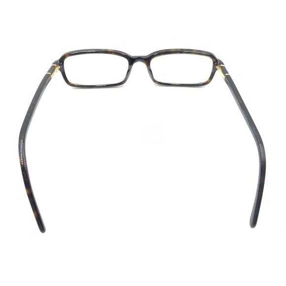 PRADA VPR11G 2AU-1O1 Brown Tortoise Rectangle Eyeglasses Frames 52-17 135 Italy - Picture 5 of 12